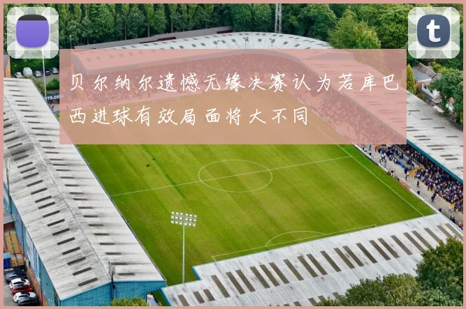 贝尔纳尔遗憾无缘决赛认为若库巴西进球有效局面将大不同