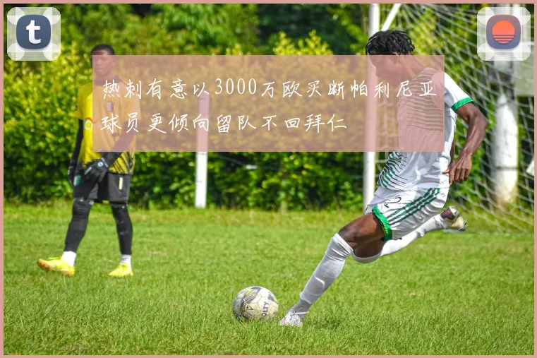 热刺有意以3000万欧买断帕利尼亚球员更倾向留队不回拜仁