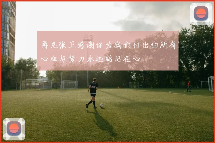 再见张卫感谢你为我们付出的所有心血与努力永远铭记在心